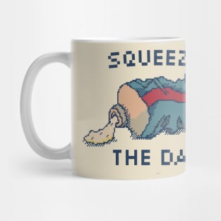 Squeeze The Day - 8Bit Pixel Art Mug